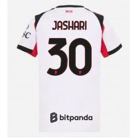 Maglia Calcio AC Milan Ardon Jashari #30 Seconda Divisa Donna 2025-26 Manica Corta